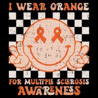 I Wear Orange For Multiple Sclerosis Awareness Ms Warrior Backpack