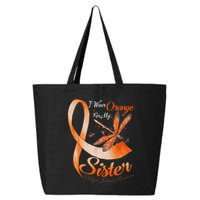 I Wear Orange For My Sister Ms Dragonfly Multiple Sclerosis 25L Jumbo Tote