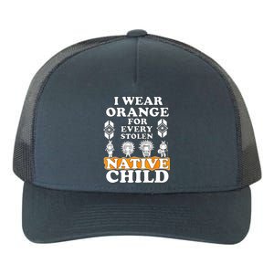 I Wear Orange For Every American Native Child Indian Pride Yupoong Adult 5-Panel Trucker Hat