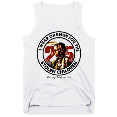 I Wear Orange For Stolen Children Every Child Matters Tank Top