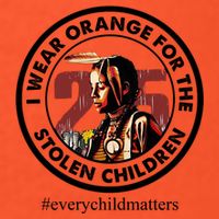 I Wear Orange For The Stolen Children Every Child Matters Tall T-Shirt