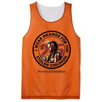 I Wear Orange For The Stolen Children Every Child Matters Mesh Reversible Basketball Jersey Tank