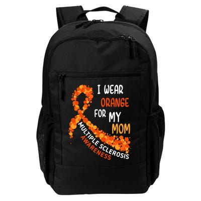 I Wear Orange For My Mom Multiple Sclerosis Awareness Backpack