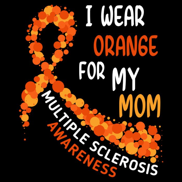 I Wear Orange For My Mom Multiple Sclerosis Awareness Mug