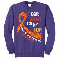 I Wear Orange For My Mom Multiple Sclerosis Awareness Sweatshirt