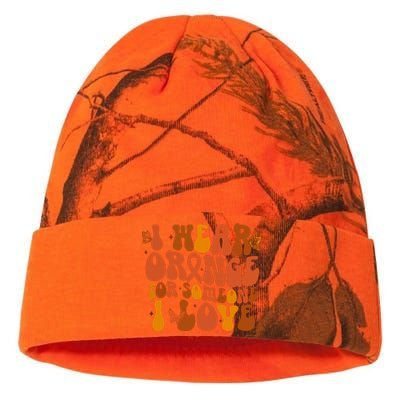 I Wear Orange For Someone I Love Ms Awareness Kati Licensed 12" Camo Beanie