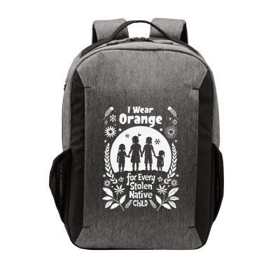 I Wear Orange For Every American Native Child Indian Pride Gift Vector Backpack