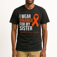 I Wear Orange For My Sister Ms Warrior Multiple Sclerosis Tall T-Shirt
