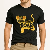 IM Working On My Roar Lion Whisperer Safari Wildlife Animal Cooling Performance Crew T-Shirt
