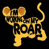 IM Working On My Roar Lion Whisperer Safari Wildlife Animal Cooling Performance Crew T-Shirt