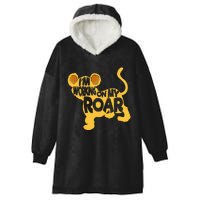 IM Working On My Roar Lion Whisperer Safari Wildlife Animal Hooded Wearable Blanket