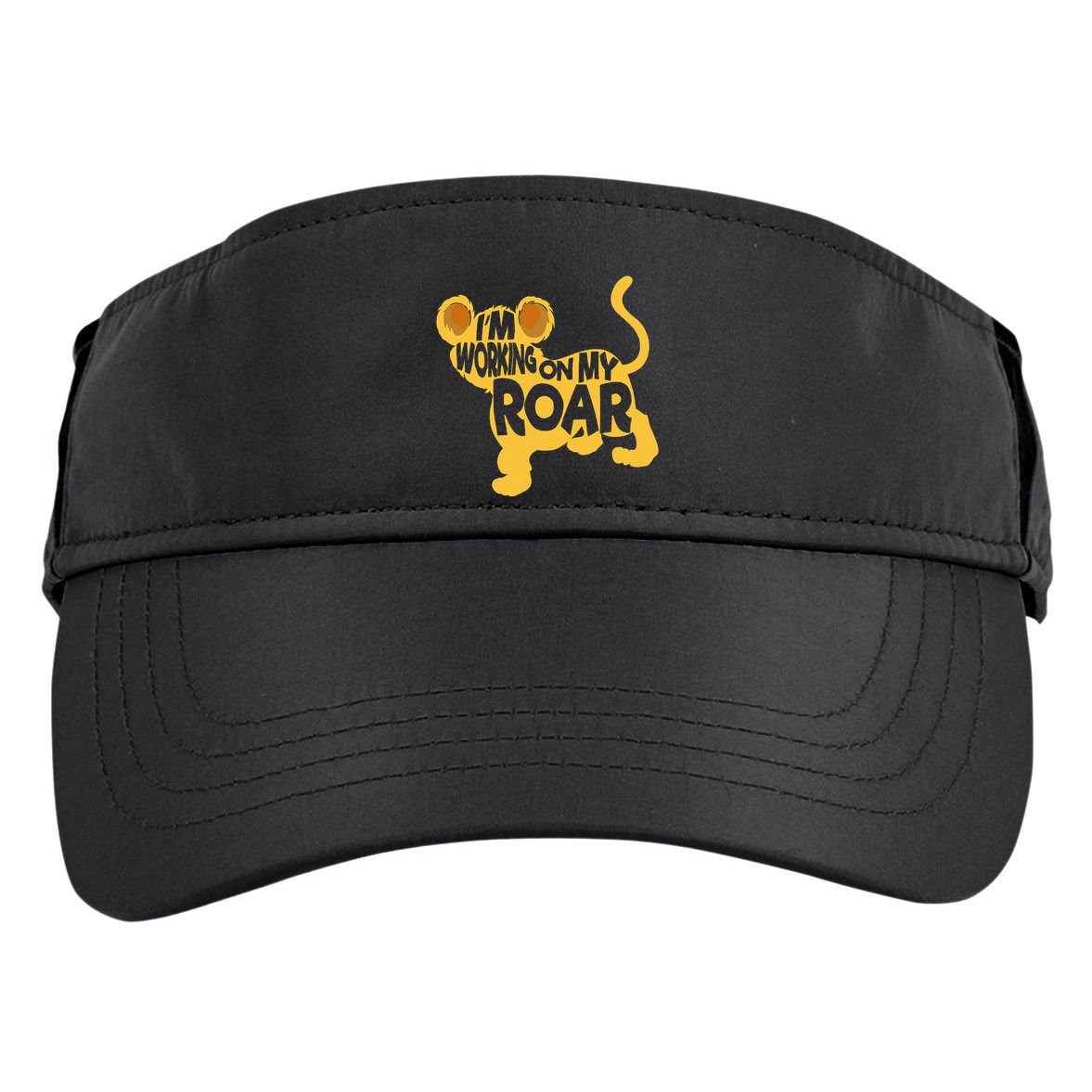 IM Working On My Roar Lion Whisperer Safari Wildlife Animal Adult Drive Performance Visor