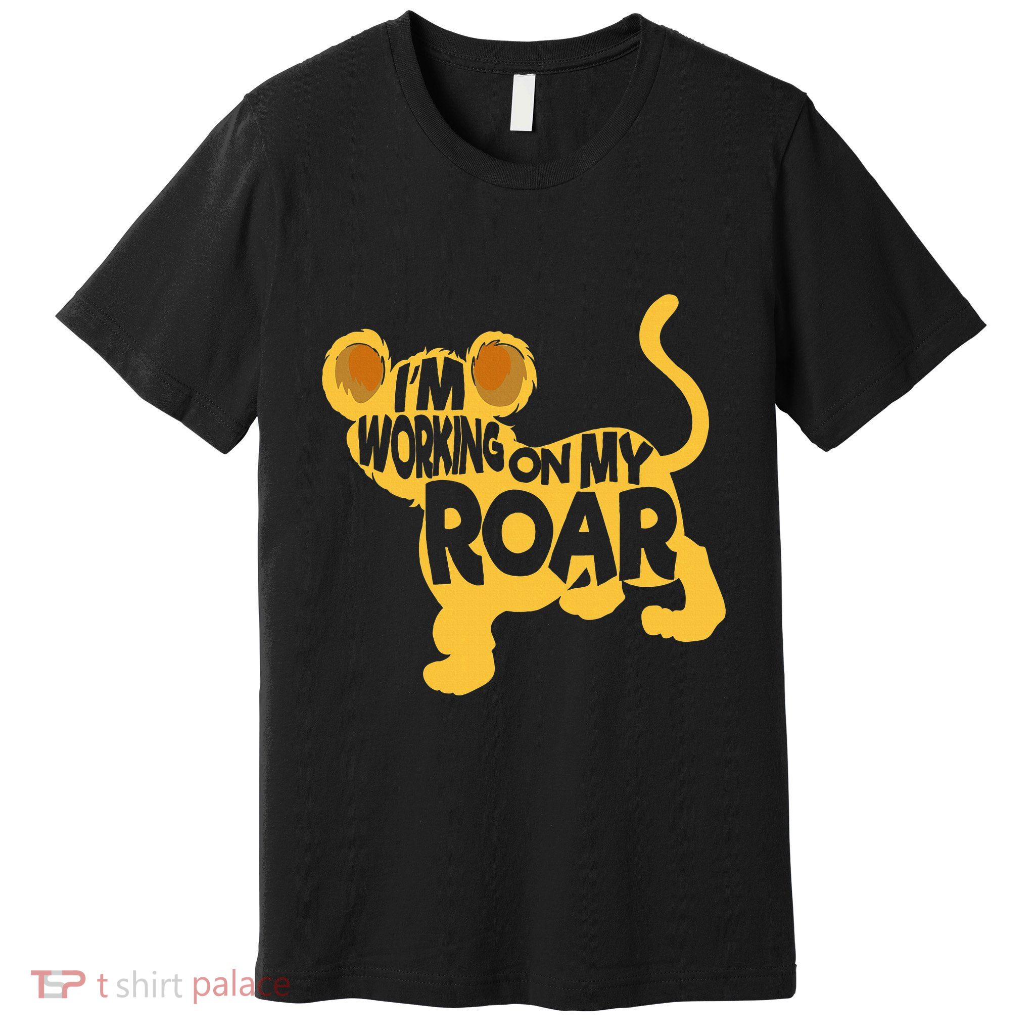 IM Working On My Roar Lion Whisperer Safari Wildlife Animal Premium T-Shirt