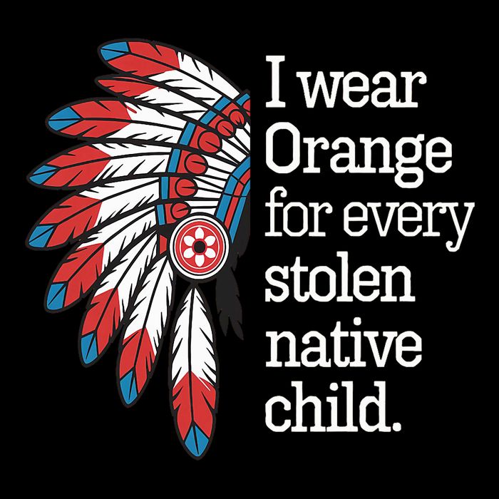 I Wear Orange For Every American Native Child Sustainable Bucket Hat
