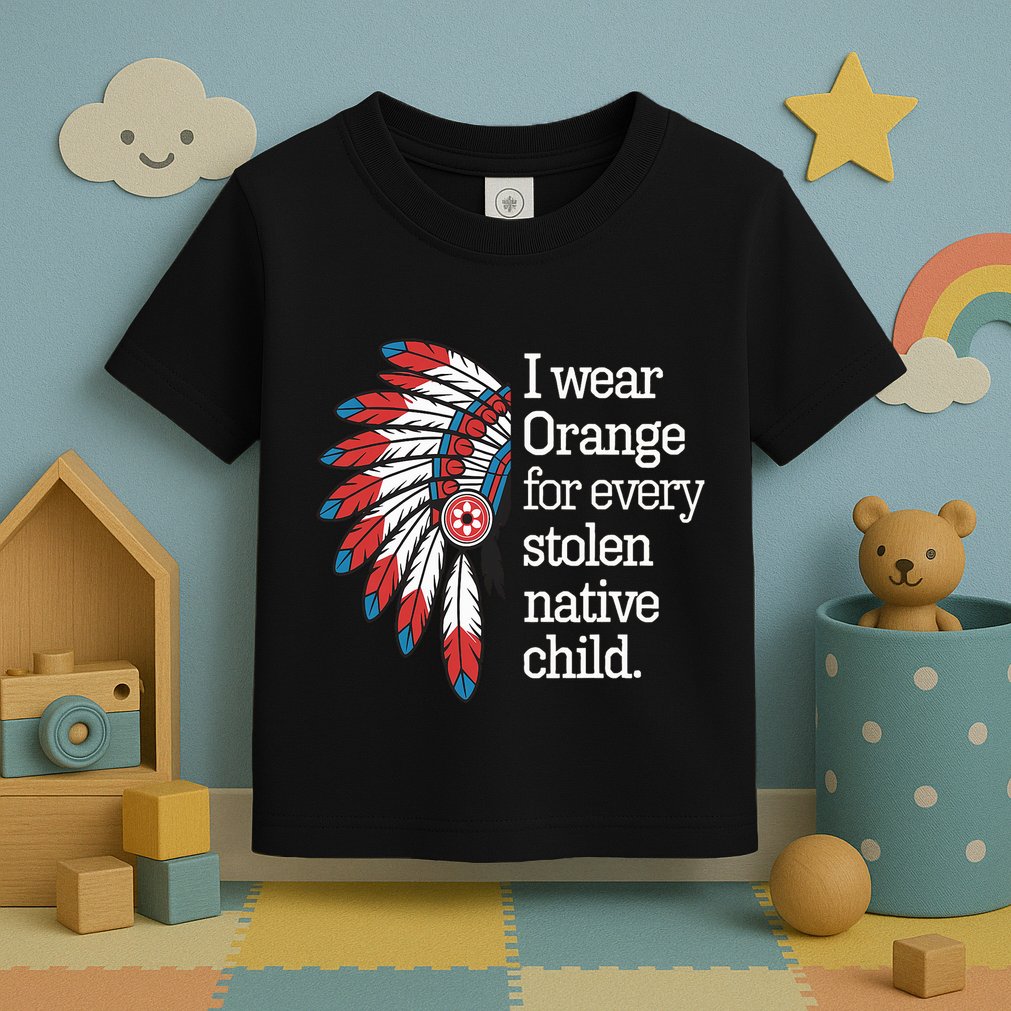 I Wear Orange For Every American Native Child Toddler T-Shirt