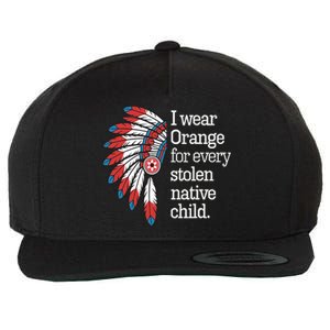 I Wear Orange For Every American Native Child Wool Snapback Cap