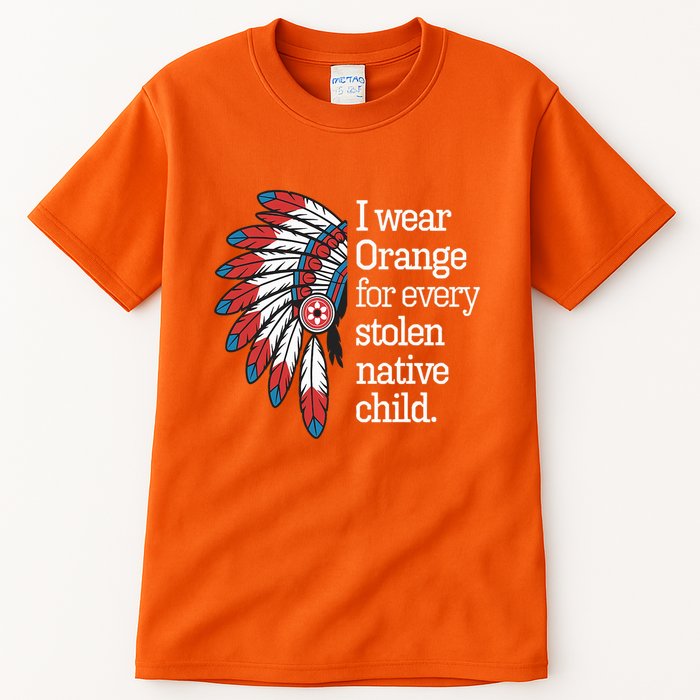 I Wear Orange For Every American Native Child Tall T-Shirt