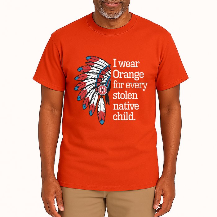 I Wear Orange For Every American Native Child Tall T-Shirt