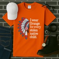 I Wear Orange For Every American Native Child Tall T-Shirt