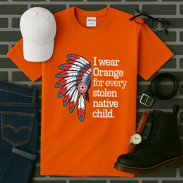 I Wear Orange For Every American Native Child Tall T-Shirt