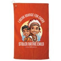 I Wear Orange For Indigenous Children Golf Towel