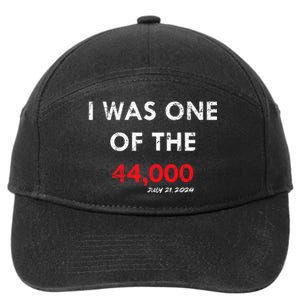 I Was One Of The 44000 7-Panel Snapback Hat