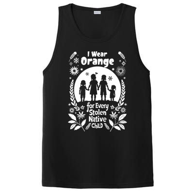 I Wear Orange For Every American Native Child Indian Pride PosiCharge Competitor Tank