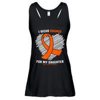 I Wear Orange For My Daughter Kidney Cancer Awareness Ladies Essential Flowy Tank