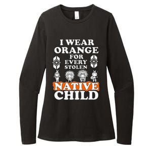 I Wear Orange For Every American Native Child Indian Pride Gift Womens CVC Long Sleeve Shirt