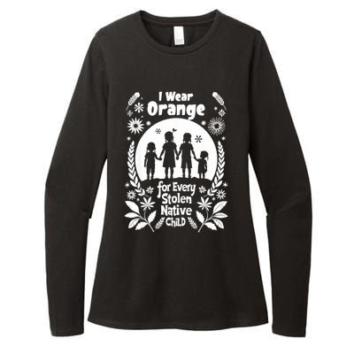 I Wear Orange For Every American Native Child Indian Pride Womens CVC Long Sleeve Shirt