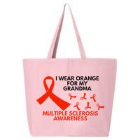 I Wear Orange For My Grandma Multiple Sclerosis Ms Awareness 25L Jumbo Tote