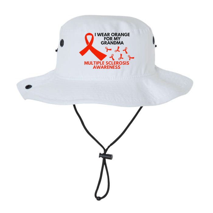 I Wear Orange For My Grandma Multiple Sclerosis Ms Awareness Bucket Hat