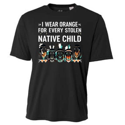 I Wear Orange For Every American Native Child Indian Pride Cooling Performance Crew T-Shirt