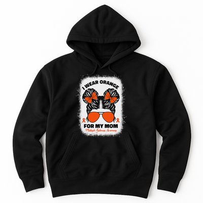 I Wear Orange For My Mom Ms Multiple Sclerosis Awareness Hoodie
