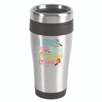 I Will Of The Sing Of The Goodness Ofgod Christian Bird 16oz Travel Tumbler