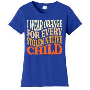 I Wear Orange For Every American Native Child Indian Pride Women's T-Shirt