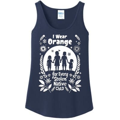 I Wear Orange For Every American Native Child Indian Pride Ladies Essential Tank