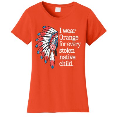 I Wear Orange For Every American Native Child Women's T-Shirt