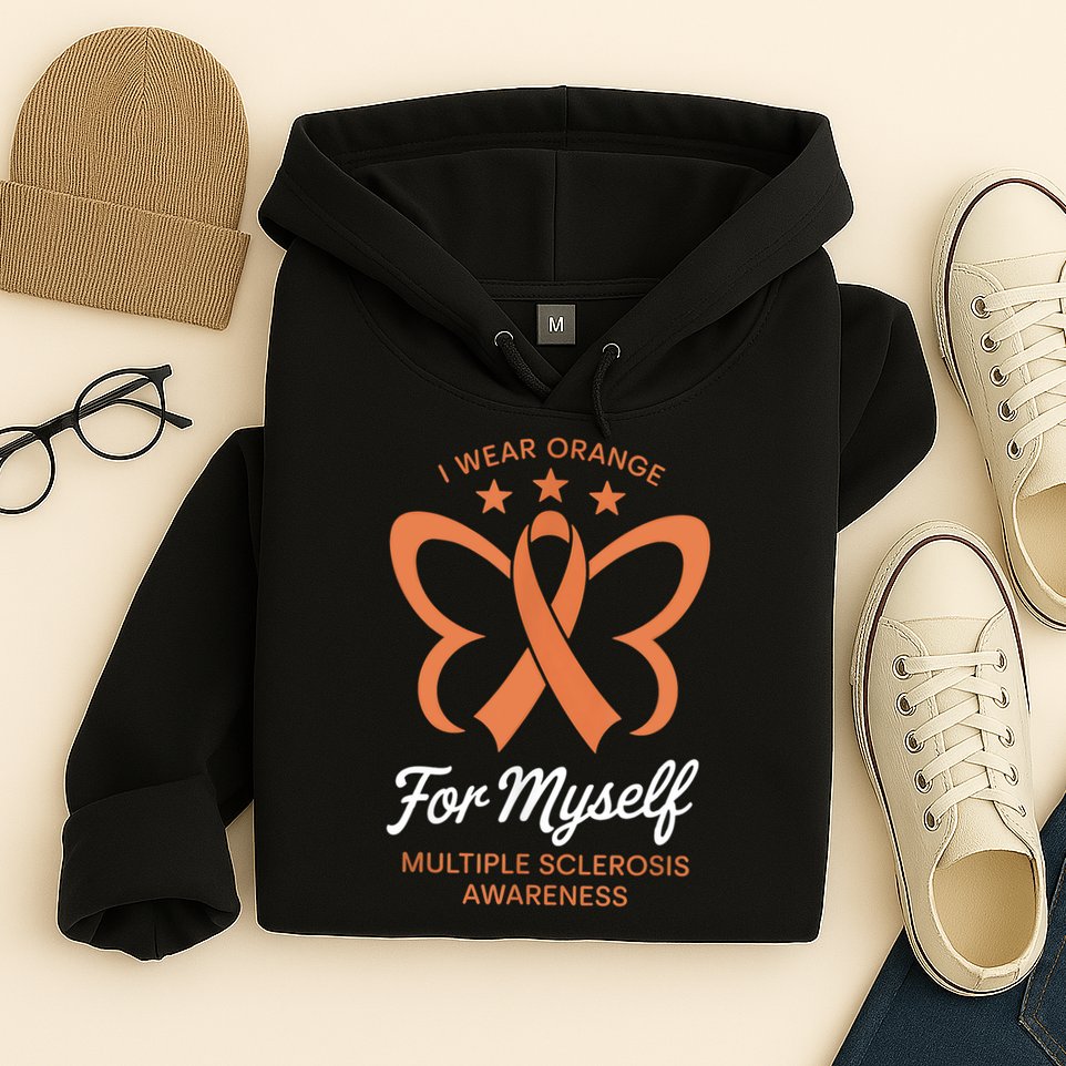 I Wear Orange For Myself Awareness Hoodie