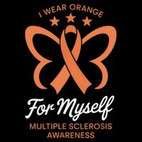 I Wear Orange For Myself Awareness Zip Tote Bag