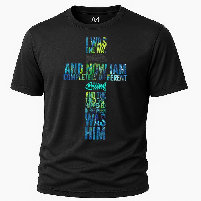 I WAS ONE WAY THE CHOSEN Cooling Performance Crew T-Shirt