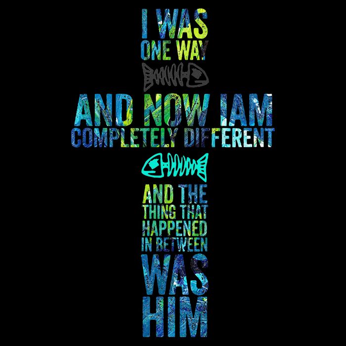 I WAS ONE WAY THE CHOSEN Cropped Pullover Crew