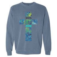 I WAS ONE WAY THE CHOSEN Garment-Dyed Sweatshirt