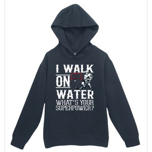 I Walk On Water Ice Hockey Tee Men Women Urban Pullover Hoodie