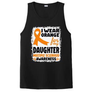 I Wear Orange For My Daughter Multiple Sclerosis Awareness PosiCharge Competitor Tank