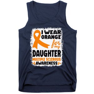 I Wear Orange For My Daughter Multiple Sclerosis Awareness Tank Top