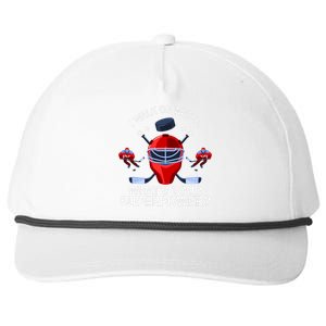 I Walk On Water What´s Your Superpower Ice Hockey Gift Snapback Five-Panel Rope Hat