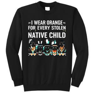 I Wear Orange For Every American Native Child Sweatshirt