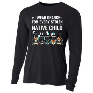 I Wear Orange For Every American Native Child Cooling Performance Long Sleeve Crew