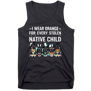 I Wear Orange For Every American Native Child Tank Top